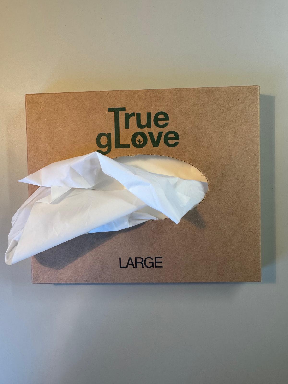 Disposable, 100% Compostable, Food Safe Gloves